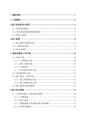 某海岸大厦基坑支护施工方案.doc