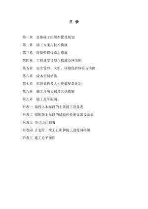 某社区道路施工组织设计1.doc