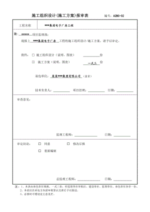 山东某集团电子厂房工程安全文明施工方案.doc