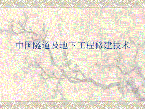 中国隧道及地下工程修建技术.ppt.ppt