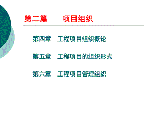 2&#46;项目组织篇.ppt