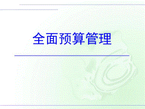 全面预算管理.ppt
