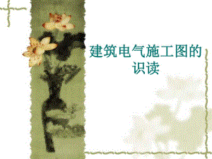 建筑电气施工图识读讲义.ppt