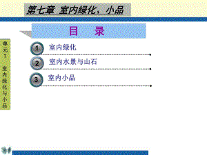 建筑装饰设计原理7室内绿化与小品.ppt