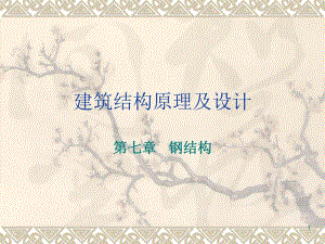 建筑结构原理及设计教学课件PPT钢结构.ppt
