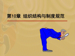 第10章组织结构与制度规范.ppt