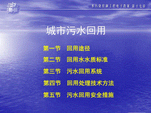 第十七章城市污水回用.ppt.ppt