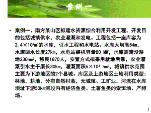 水利水电两个案例分析.ppt
