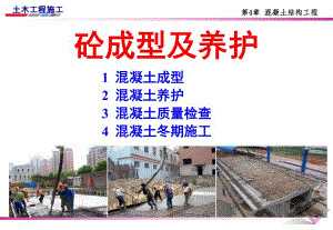 混凝土的成型及养护.ppt.ppt