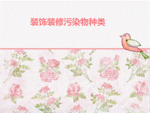 装饰装修污染物种类.ppt