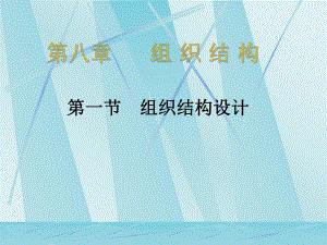 组织结构设计.ppt