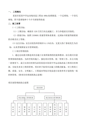 安庆十中施工组织设计.doc