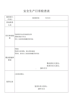 危险源日常检查表.docx