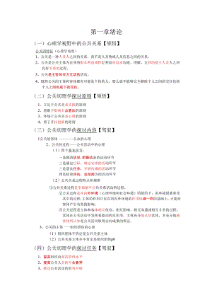 29657自考公关心理学考点归纳.docx