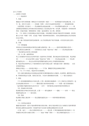 X企业会计工作流程.docx