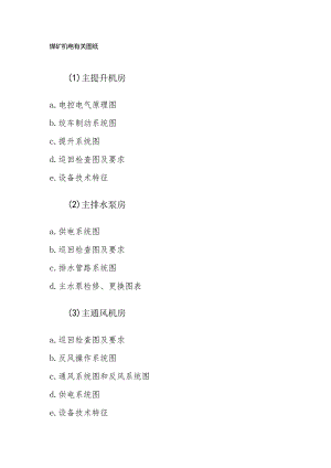 煤矿机电有关图纸.docx