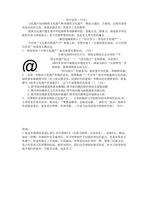 16综合运用——非物质文化遗产.docx