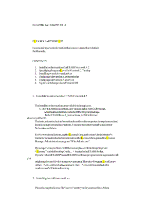 ETABS安装说明及版本更新.docx