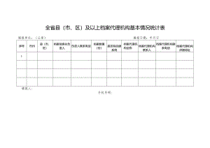 智慧就业服务平台流动人员人事档案系统情况表.docx