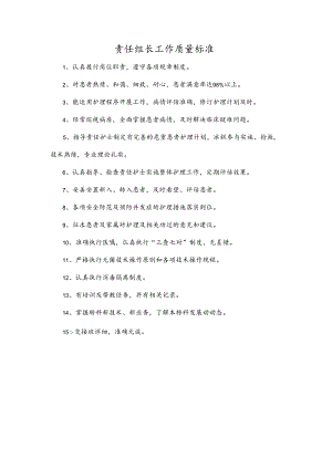责任组长工作质量标准.docx