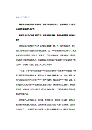 新质生产力是什么？.docx