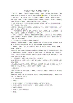 软包装材料的分类与识别判定方法.docx