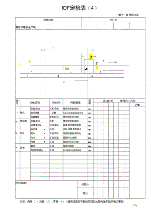 篦冷机电收尘风机定检表.docx