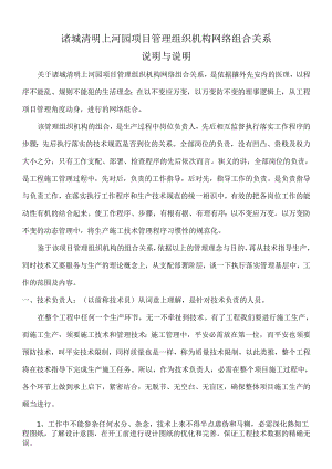 2诸城清明上河园项目管理组织机构组合关系解释与说明.docx