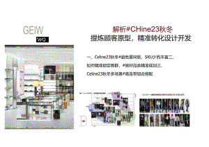 Celine女装全品类场景企划.docx