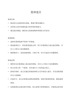 中班-体育游戏-篮球迷宫-教案.docx