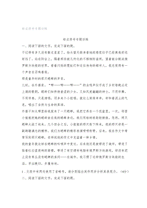 标点符号专题训练.docx