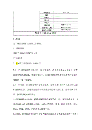 N班工作职责及流程.docx