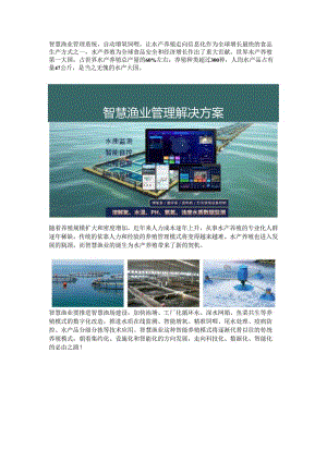 智慧渔业管理系统.docx