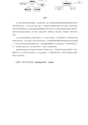 jsp邮件收发管理系统ssh论文.docx