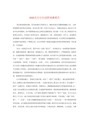 2024支行行长述职述廉报告.docx