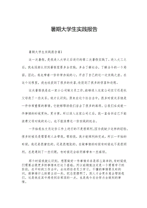 暑期大学生实践报告.docx