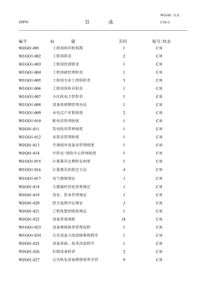 XX物业设备管理手册（52页）.docx