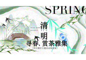 2024地产项目清明节圈层系列（寻春 赏茶雅集主题）活动策划方案-26正式版.docx