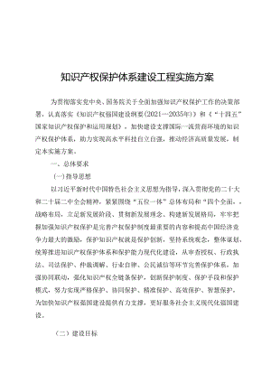 知识产权保护体系建设工程实施方案.docx