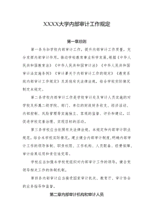 大学内部审计工作规定.docx