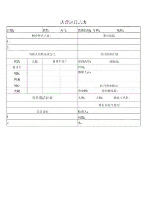 营运日志表（完整版）.docx