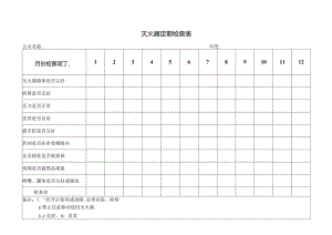 灭火器定期检查表.docx