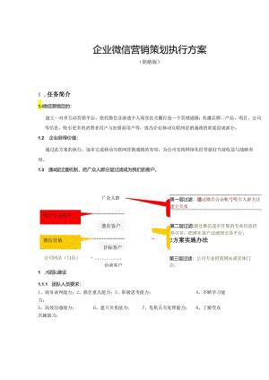 微信营销活动策划方案模板（5份）.docx