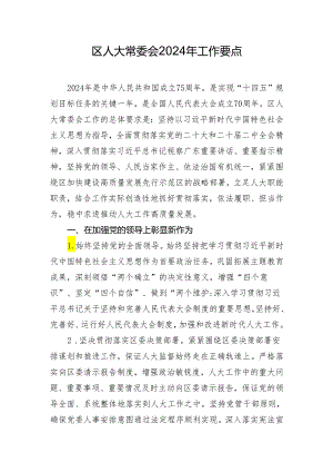 区人大常委会2024年工作要点.docx
