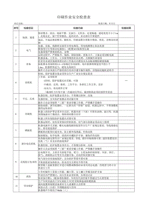 印刷作业安全检查表.docx