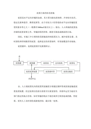 泥浆污染的防范措施.docx
