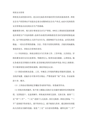 班组安全管理制度范文.docx