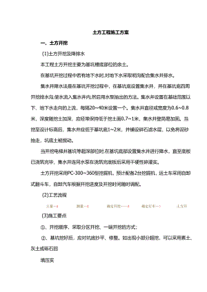 土方工程施工方案.docx