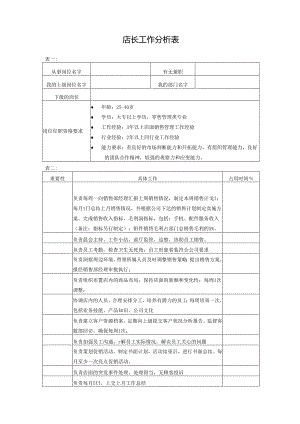 店长工作分析表.docx