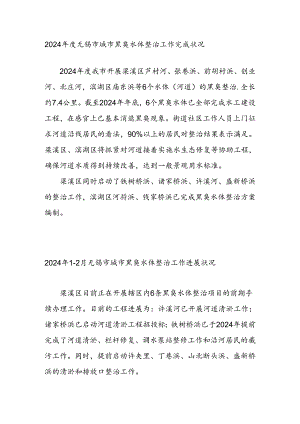 2024无锡城黑臭水体整治工作完成情况.docx